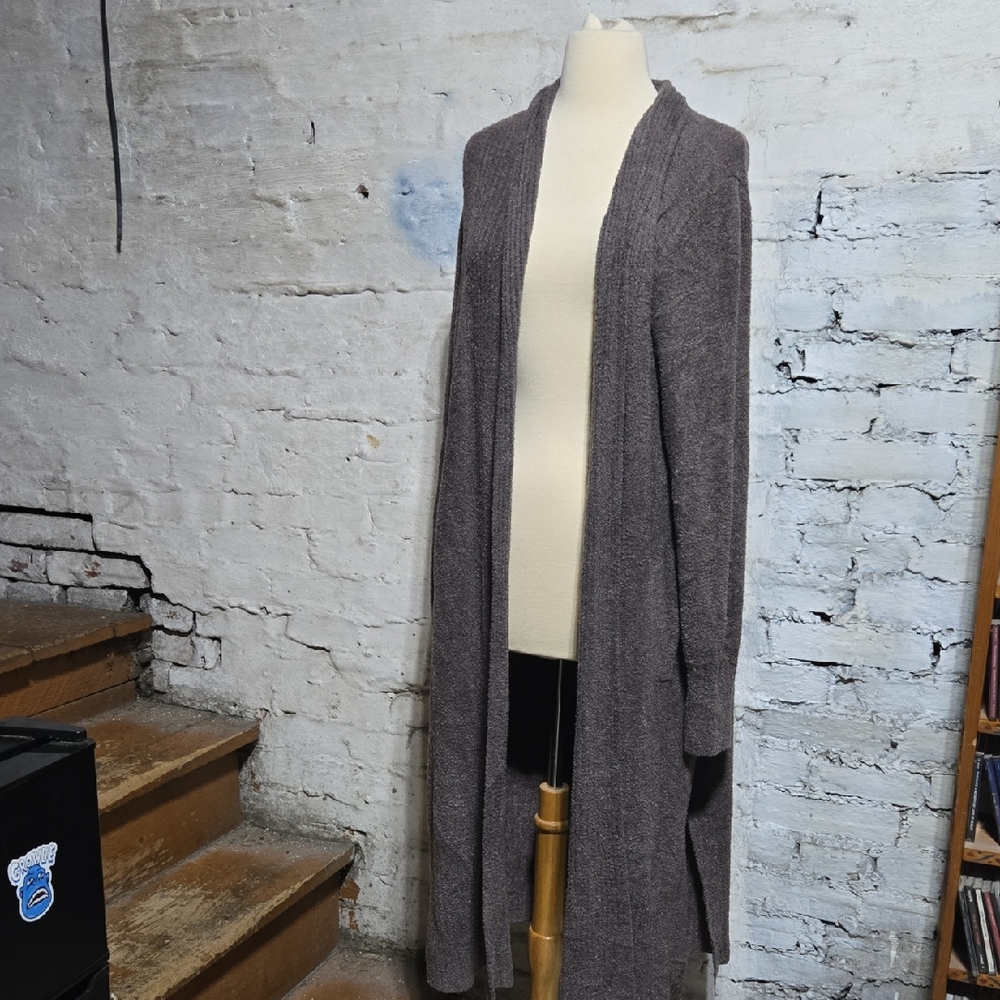 Barefoot Dreams Women's Long Cardigan - Brown
